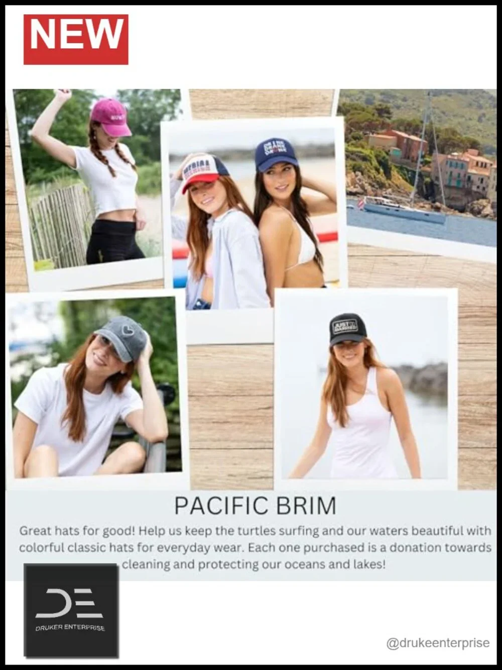 Adjustable Trucker Hat with Mesh Back and Snap Closure